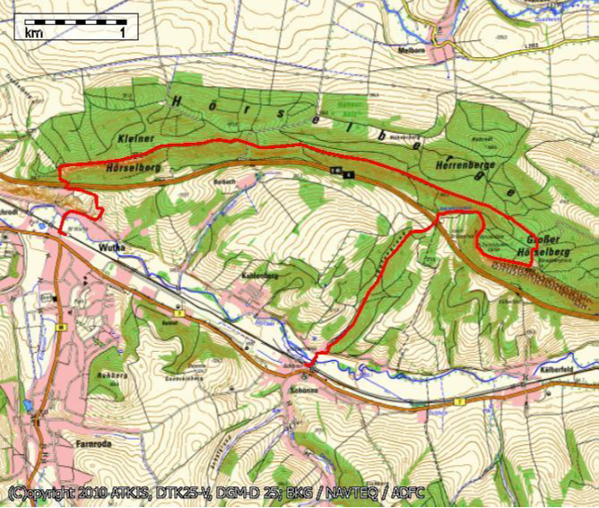 Hoerselbergkarte