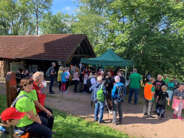 Am Rhonklub Verpflegungsstand an der Pless Wanderhutte